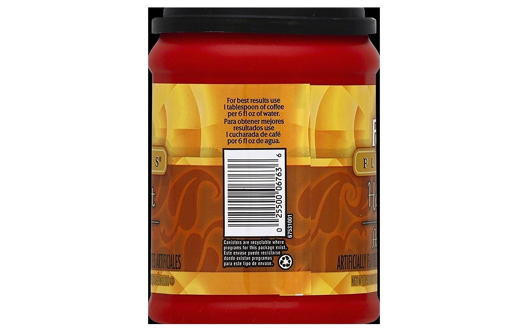 Folgers Hazelnut Artificially Flavored, Ground Coffee   Jar  326 grams